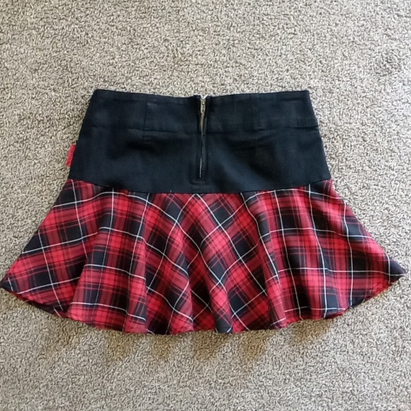 Vintage Tripp NYC Y2K Plaid Micro Mini Skirt - Picture 5 of 7